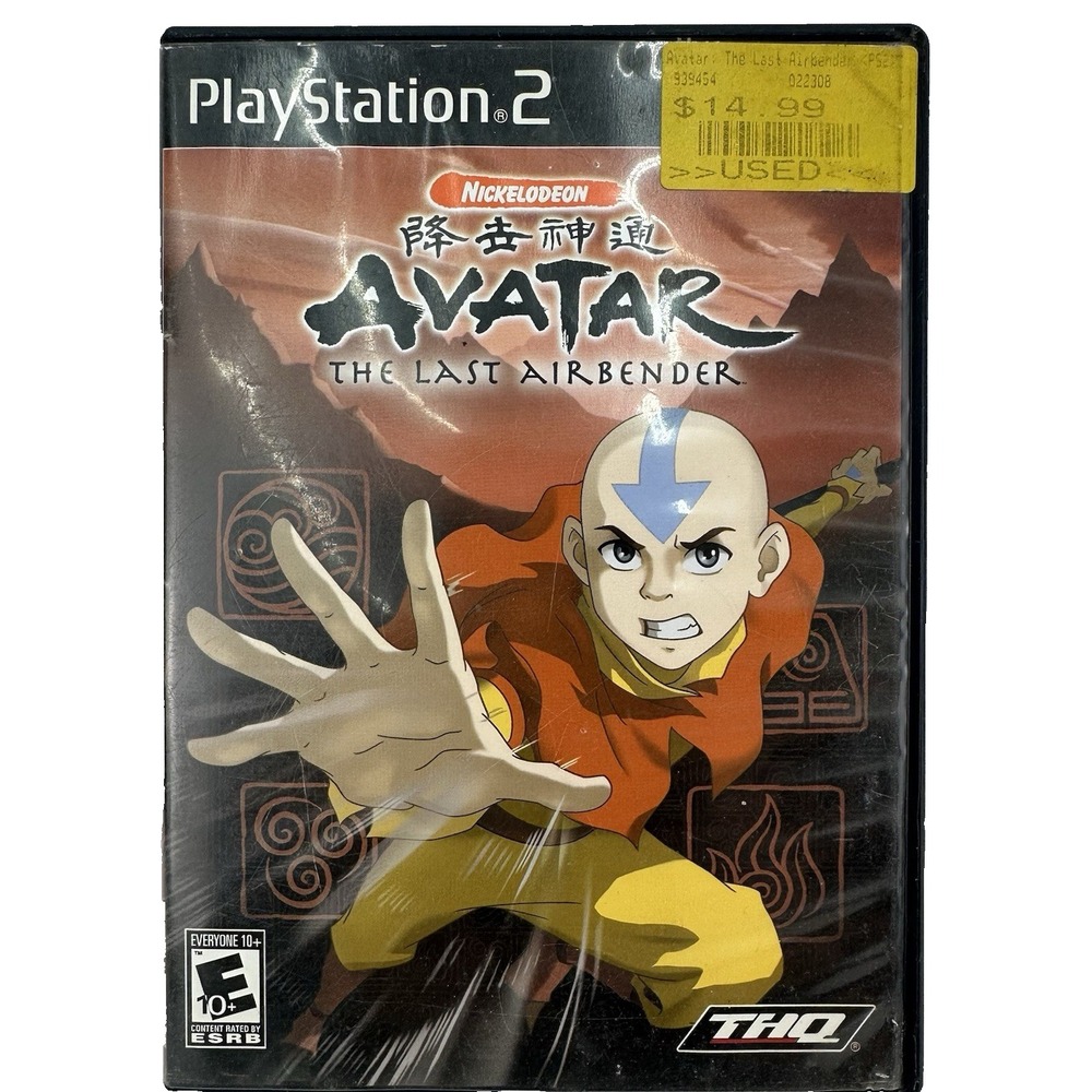 Avatar: The Last Airbender (Sony PlayStation 2, PS2, 2006)